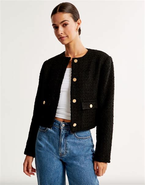 iconic chanel jacket|best Chanel style cropped jacket.